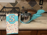 Monogrammed Kitchen Quilt