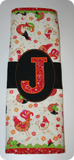 Monogrammed Kitchen Quilt