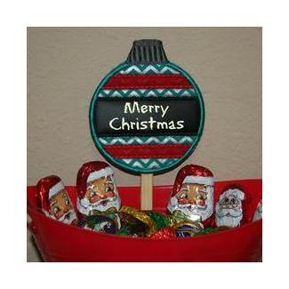 FREE! In-the-Hoop Reusable Ornament Dip Marker