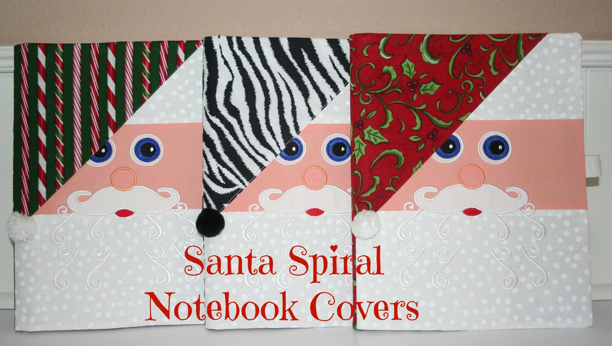 Santa Notebook Cover – SewMichelle