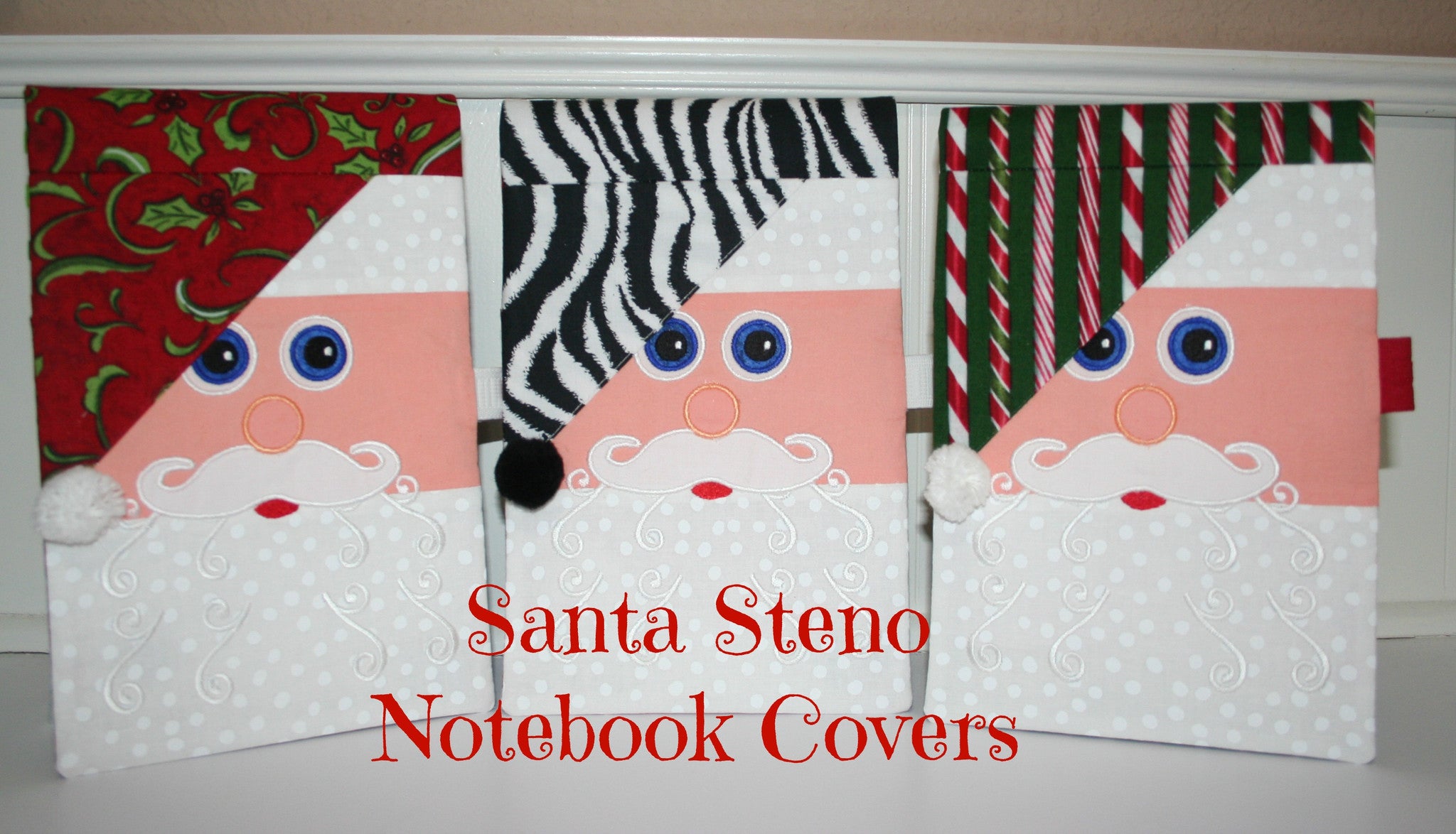 Santa Notebook Cover – SewMichelle