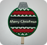 FREE! In-the-Hoop Reusable Ornament Dip Marker