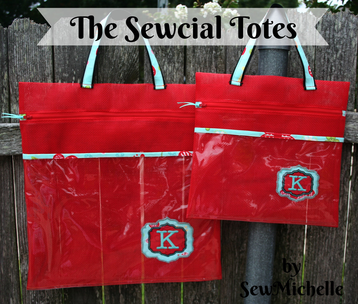 SewMichelle The Sewcial Tote Bags