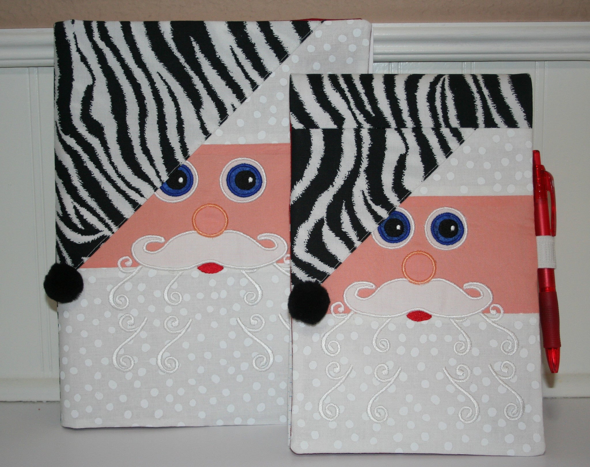 Santa Notebook Cover – SewMichelle